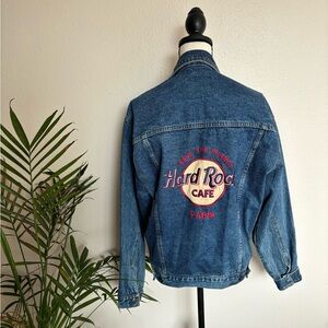 Vintage Hard Rock Cafe Jean jacket small
